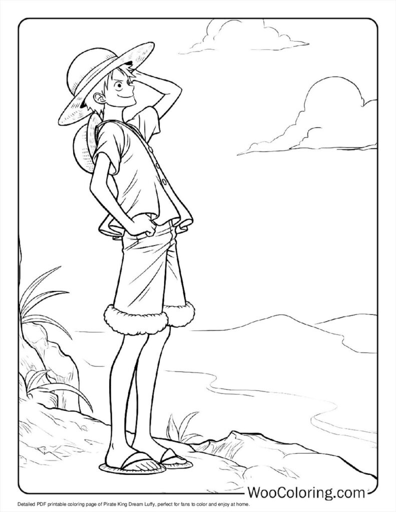 100  Luffy coloring pages  Free PDF To Print  - 58