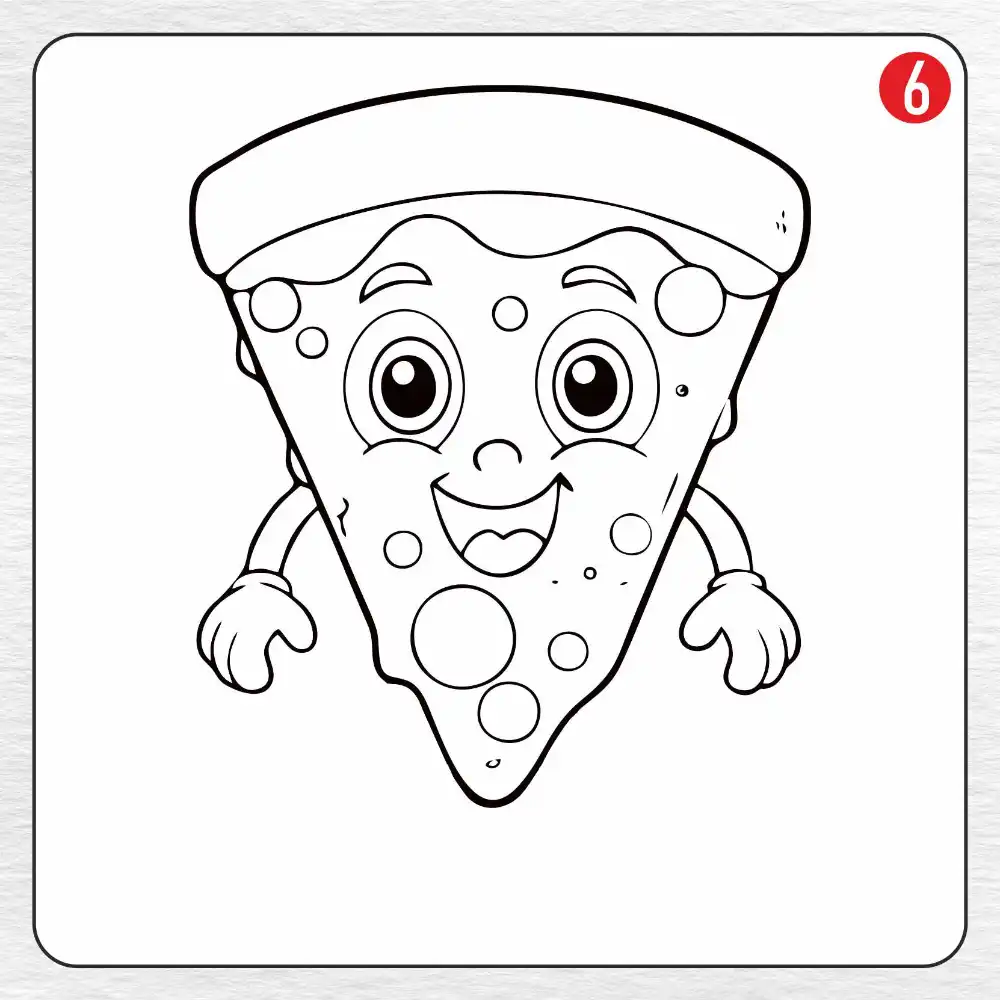 22 Pizza Coloring Pages  Free PDF To Print  - 23