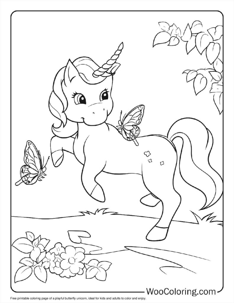 100  Unicorn Cat coloring pages  Free PDF To Print  - 92