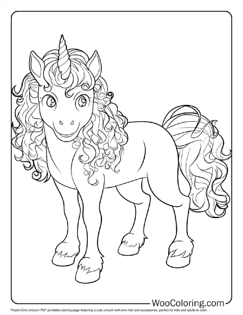 100  Unicorn Cat coloring pages  Free PDF To Print  - 11