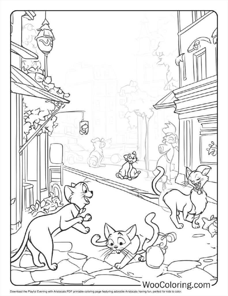 Playful Evening with Aristocats