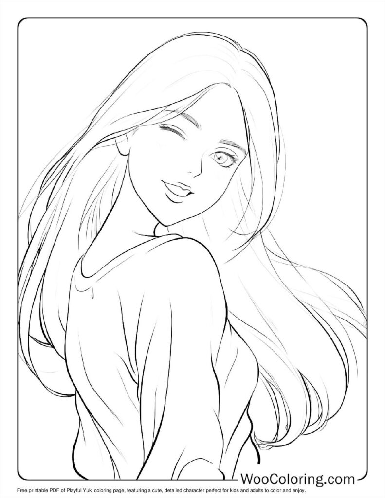100  Manga coloring pages  Free PDF To Print  - 66