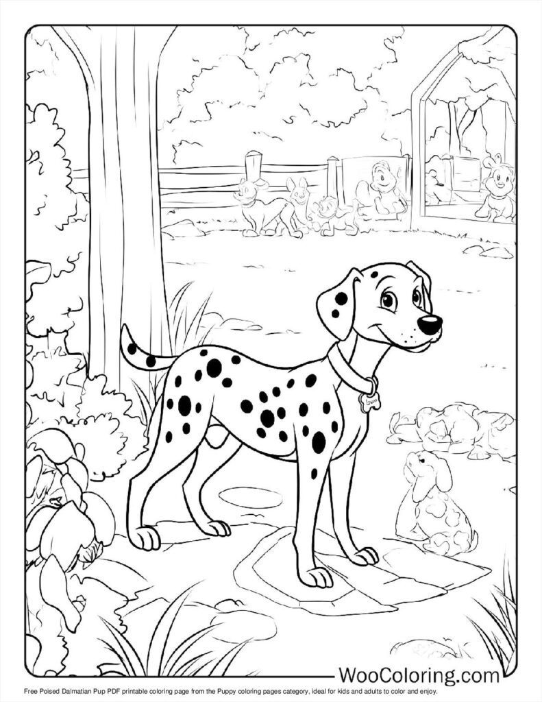 100  Puppy coloring pages  Free PDF To Print  - 38