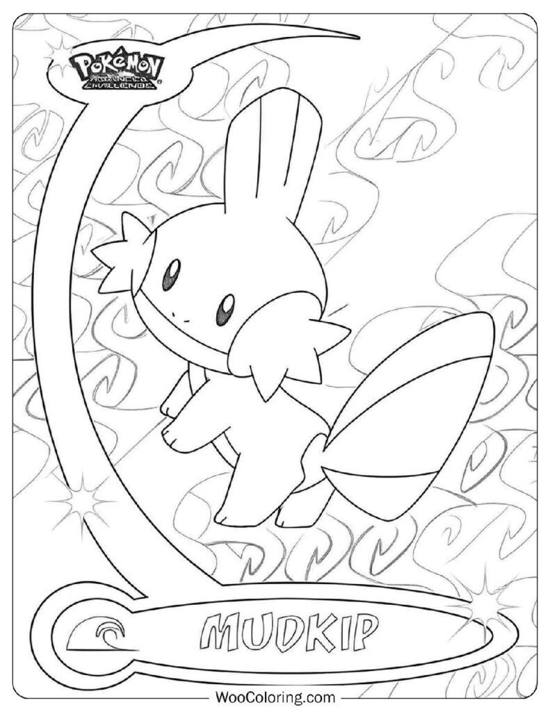 Pokémon Advanced Challenge Mudkip Collector Card