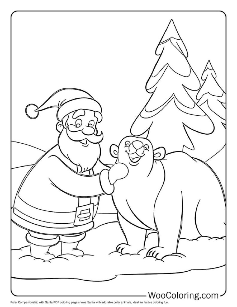 100  Santa coloring pages  Free PDF To Print  - 54