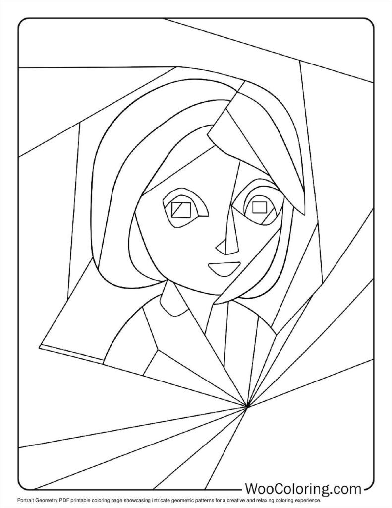 100  Geometric coloring pages  Free PDF To Print  - 60