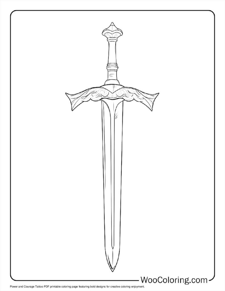 100  Tattoo coloring pages  Free PDF To Print  - 4