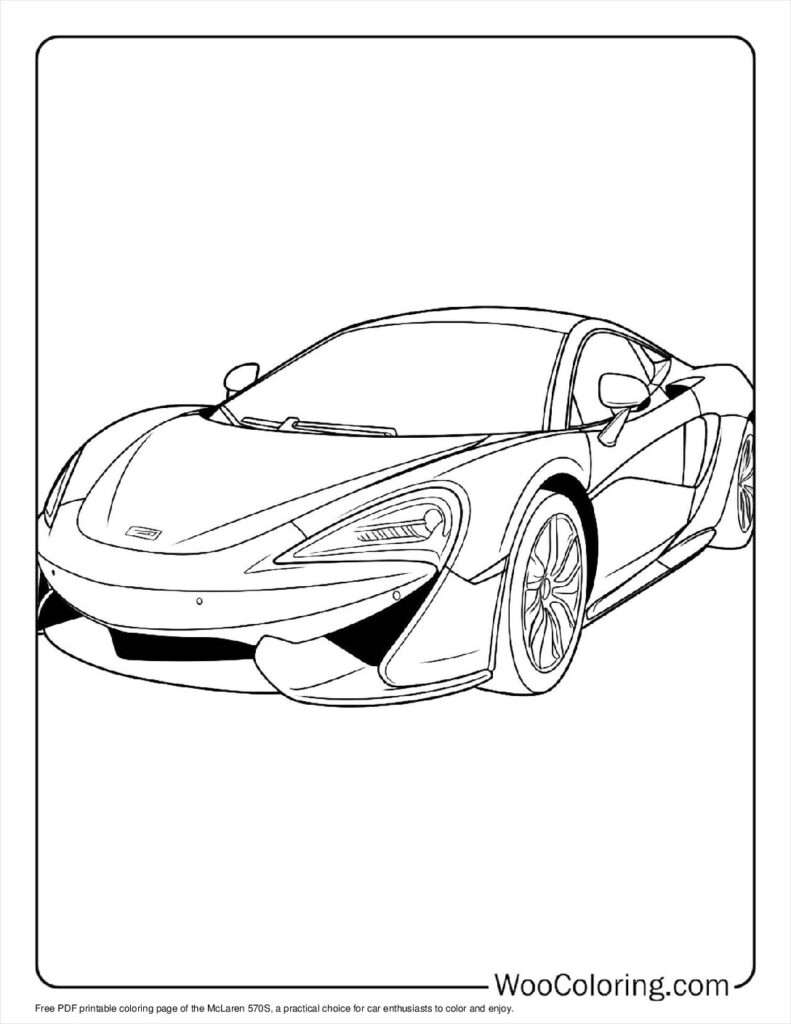 100  McLaren coloring pages  Free PDF To Print  - 40