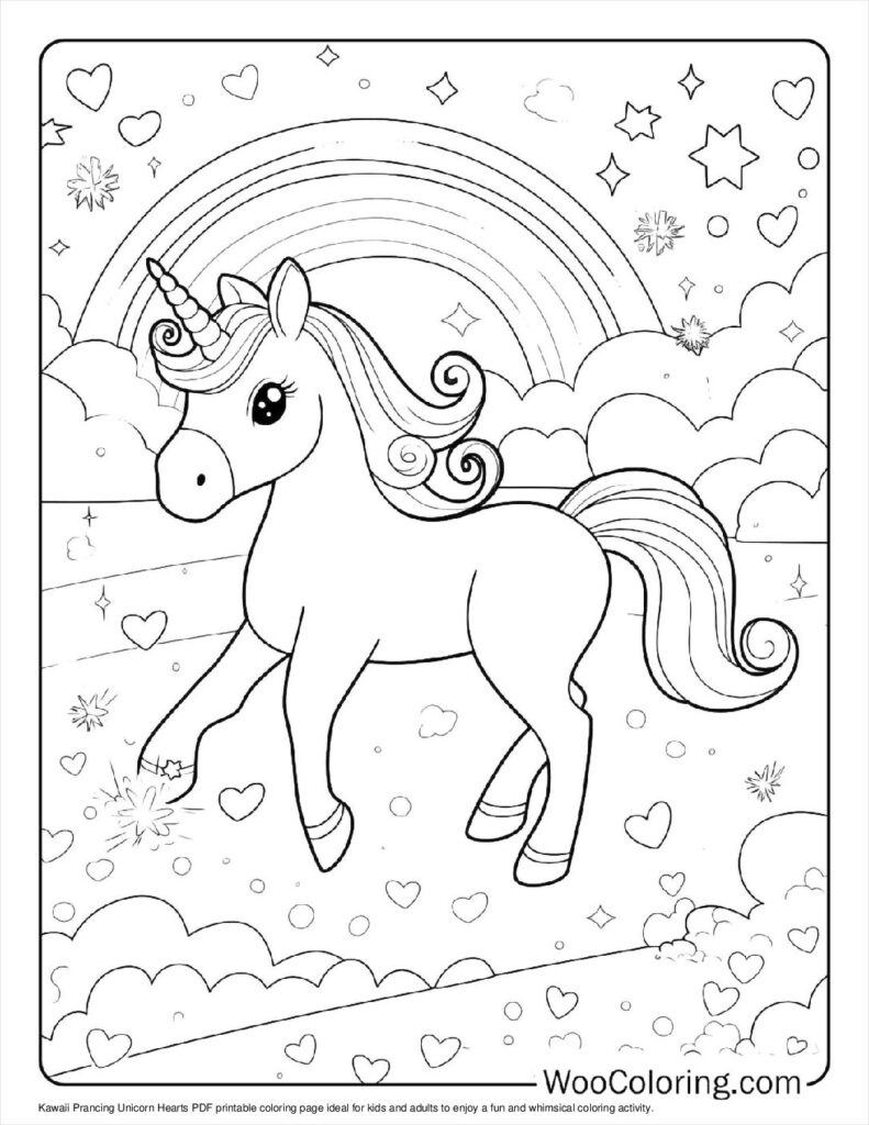 100  Kawaii coloring pages  Free PDF To Print  - 4