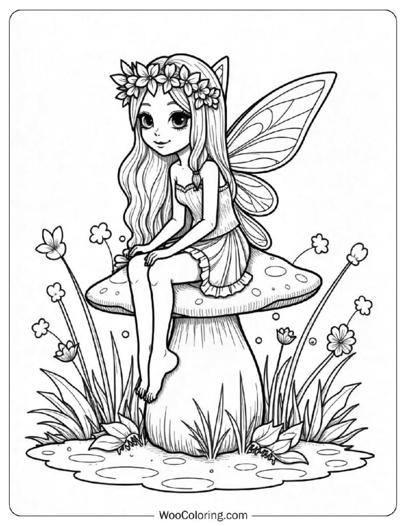 38 Mushroom Coloring Pages  Free PDF To Print  - 8