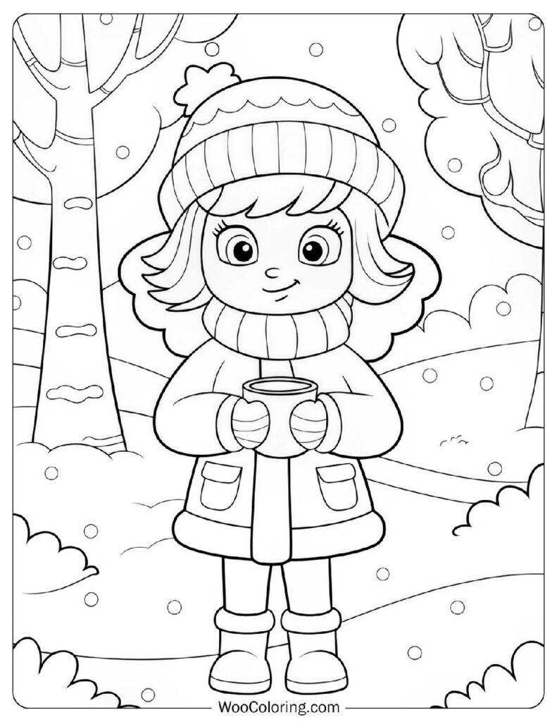 30 Hot Chocolate Coloring Pages  Free PDF To Print  - 44