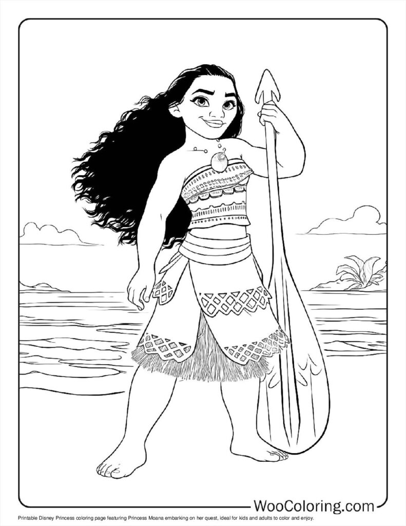 Princess Moana's Quest Begins