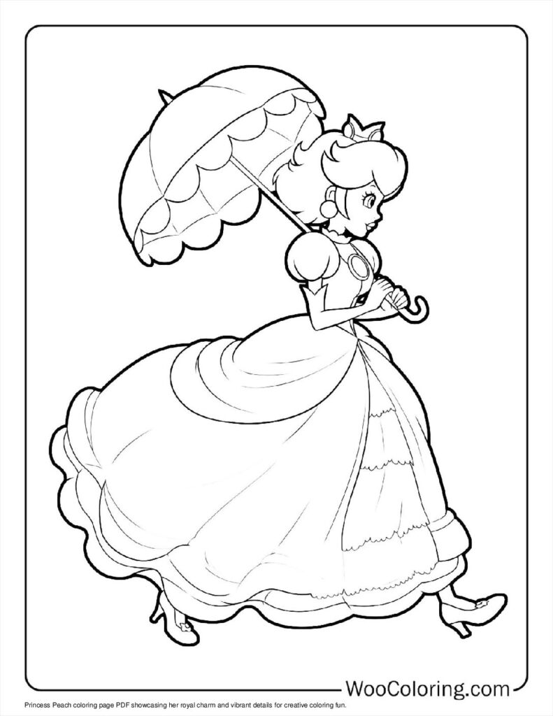 Princess Peach Strolling