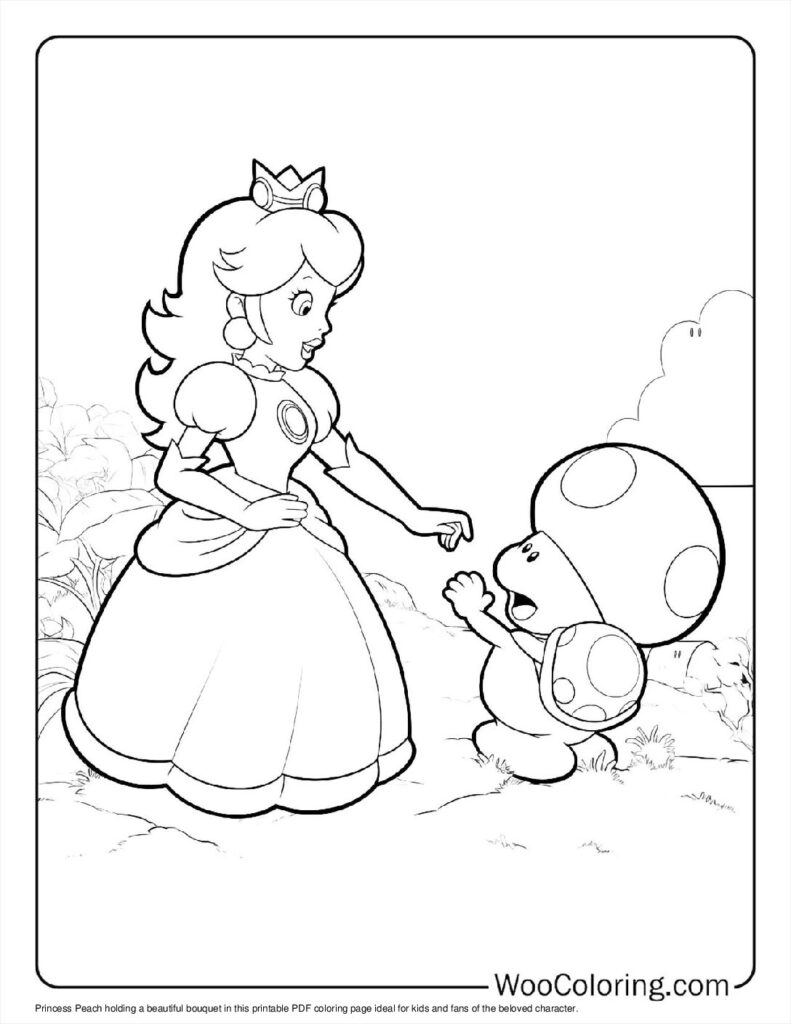 Princess Peach & Toad