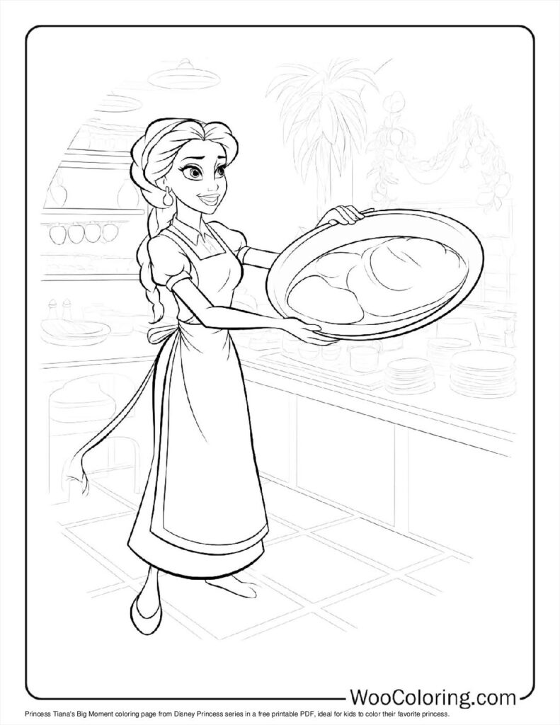 Princess Tiana's Big Moment