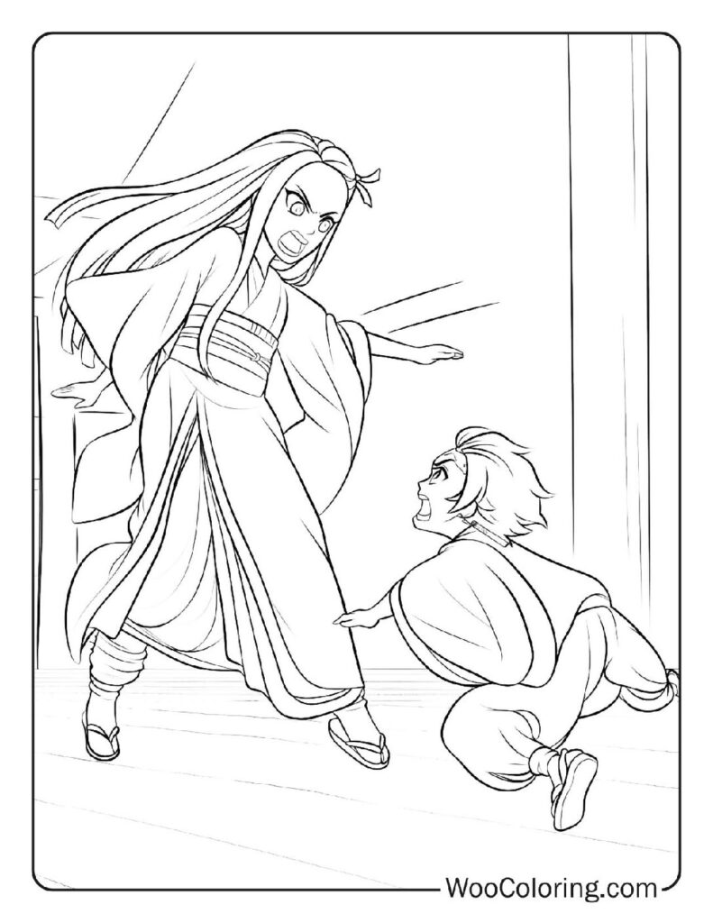 100  Demon Slayer coloring pages  Free PDF To Print  - 7