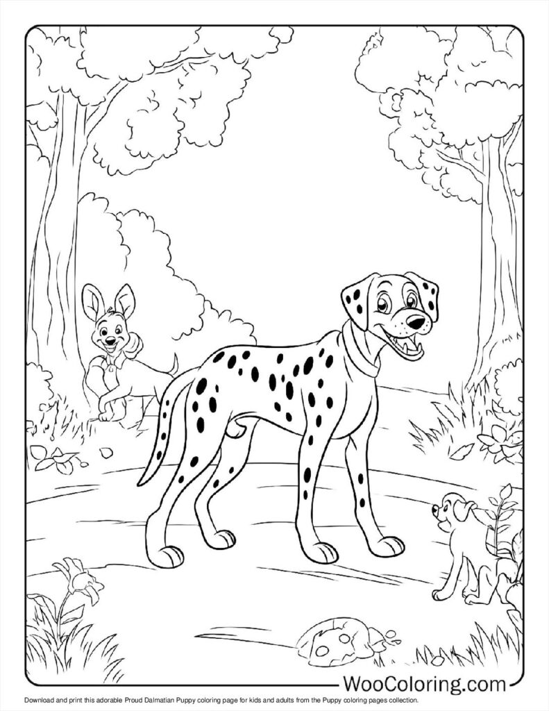 100  Puppy coloring pages  Free PDF To Print  - 23