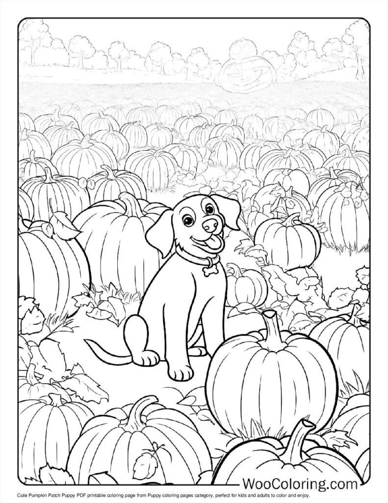 100  Puppy coloring pages  Free PDF To Print  - 84
