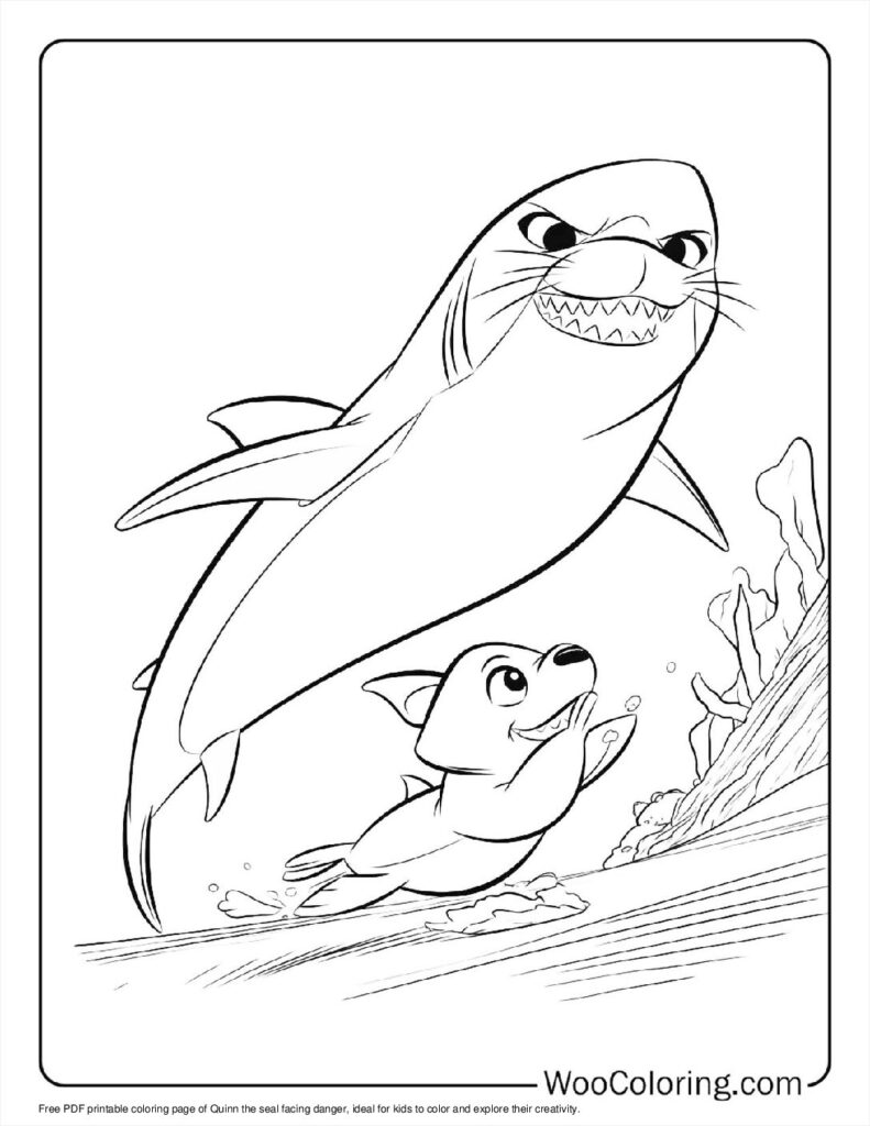 100  Seal coloring pages  Free PDF To Print  - 41