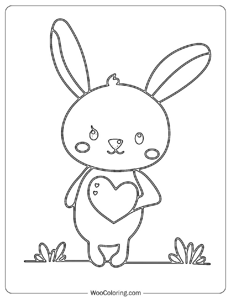 Rabbit with Heart