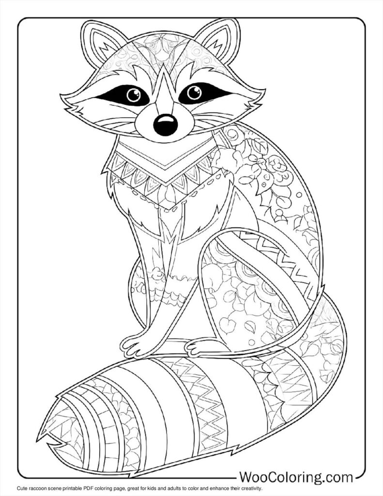 Raccoon Scene