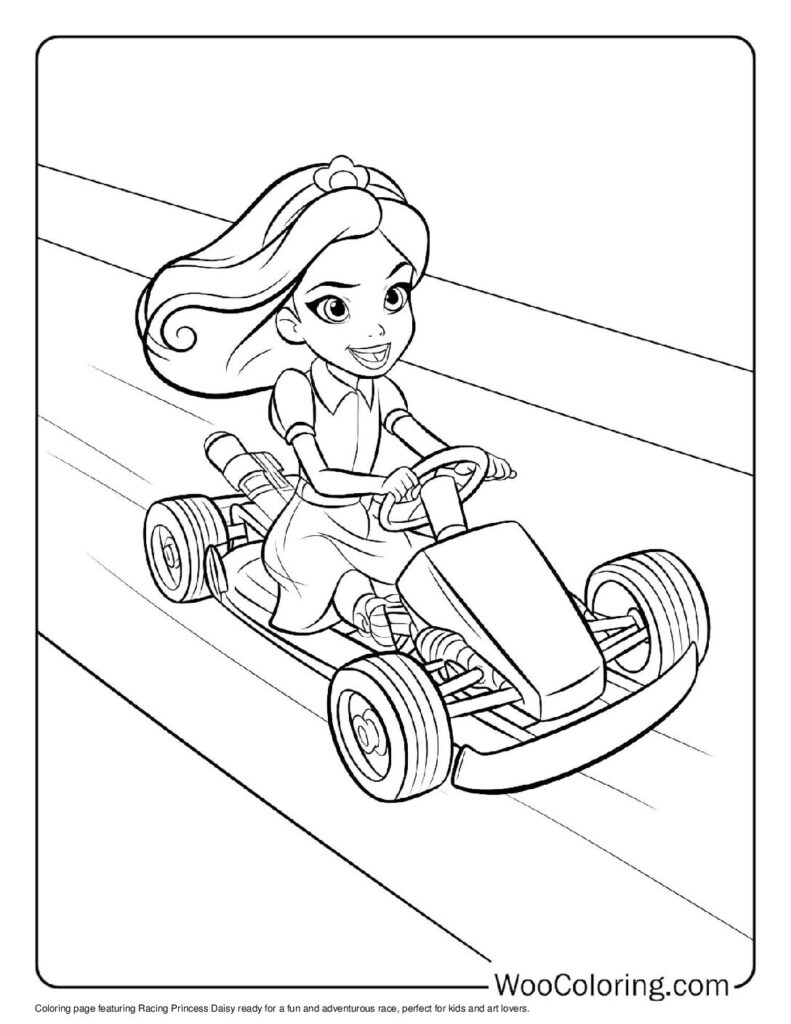 100  Princess Daisy coloring pages  Free PDF To Print  - 88