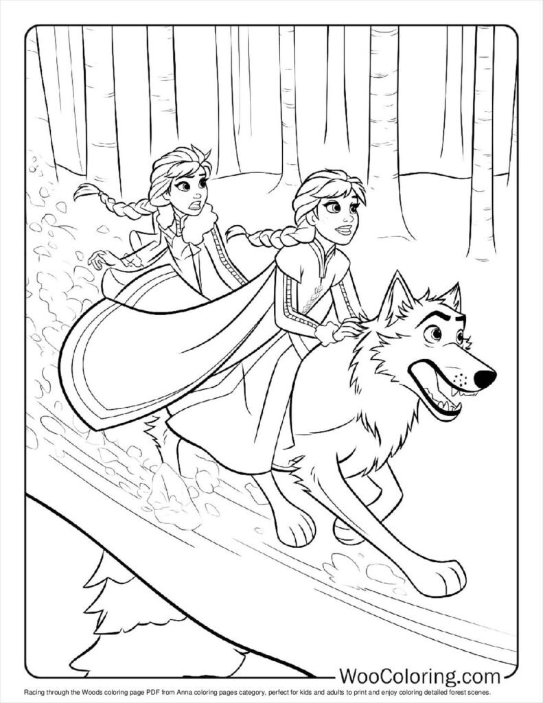 Racing Through the Woods