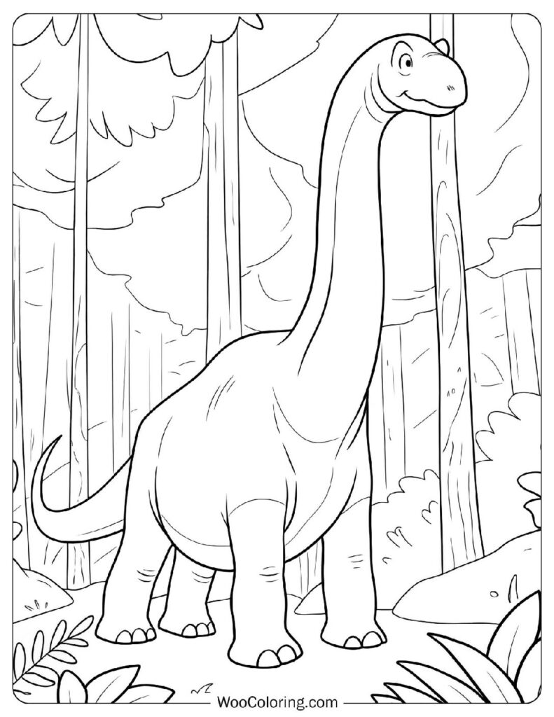 Rainforest Brachiosaurus