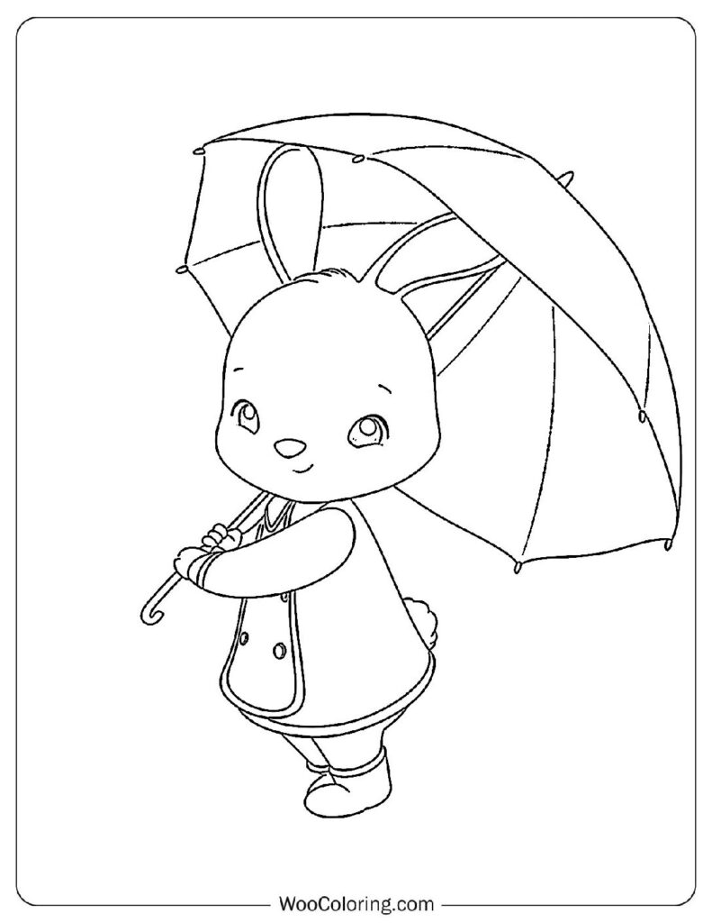 Rainy Day Rabbit