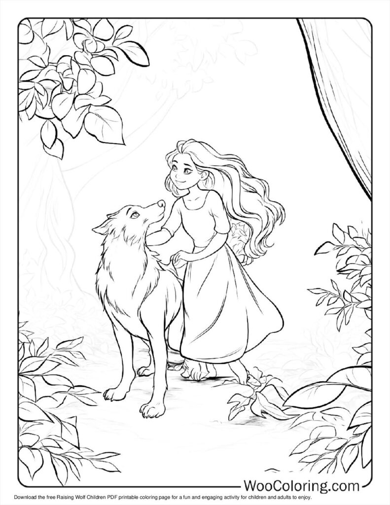 100  Werewolf coloring pages  Free PDF To Print  - 75