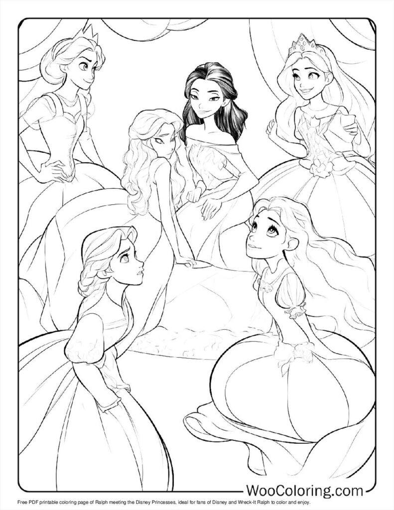 Ralph Meets the Princesses