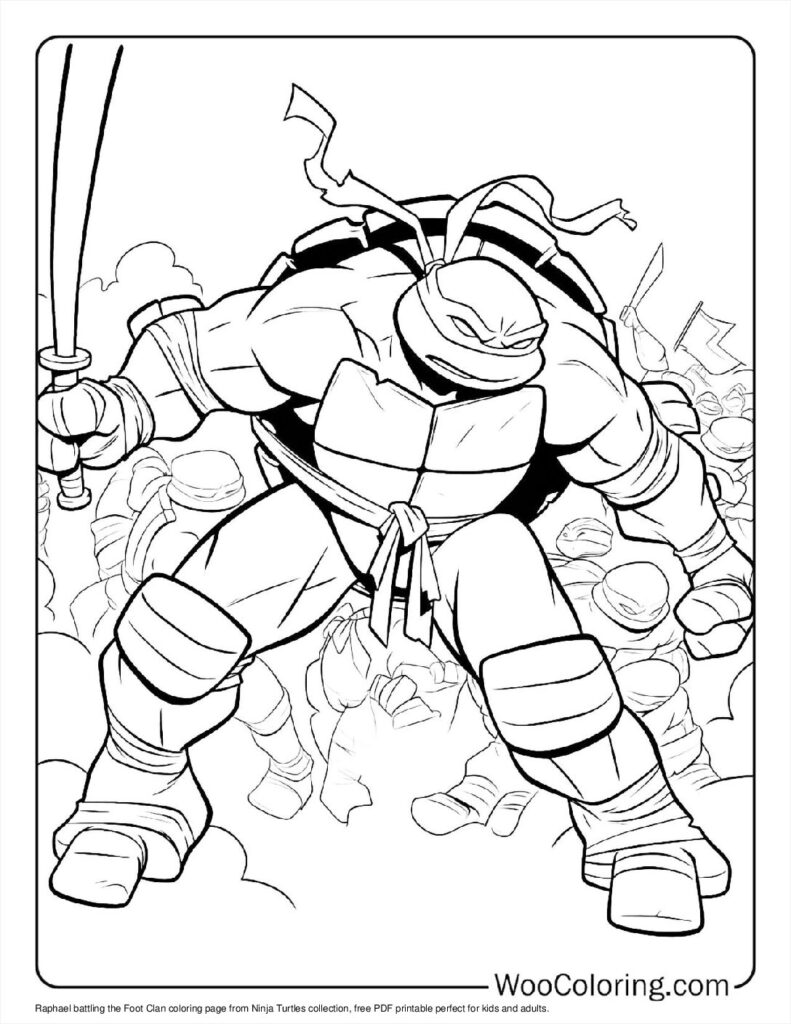 Raphael vs Foot Clan