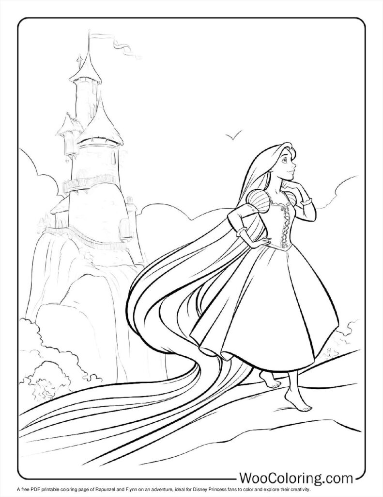 Rapunzel and Flynn's Journey