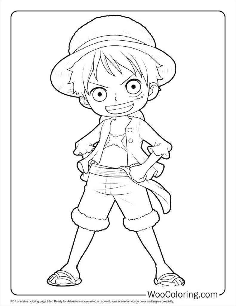 100  Luffy coloring pages  Free PDF To Print  - 92