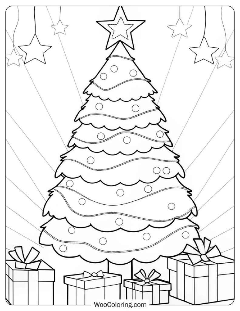 1 500 Christmas Coloring Pages  Free PDF To Print  - 31