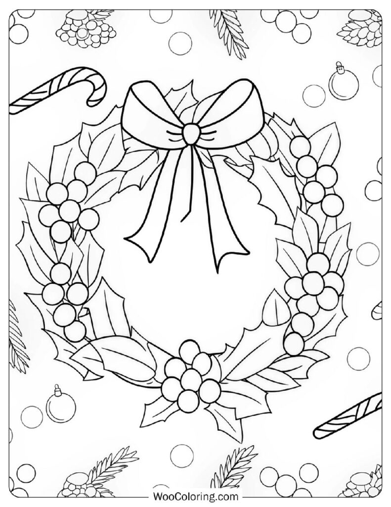 1 500 Christmas Coloring Pages  Free PDF To Print  - 84