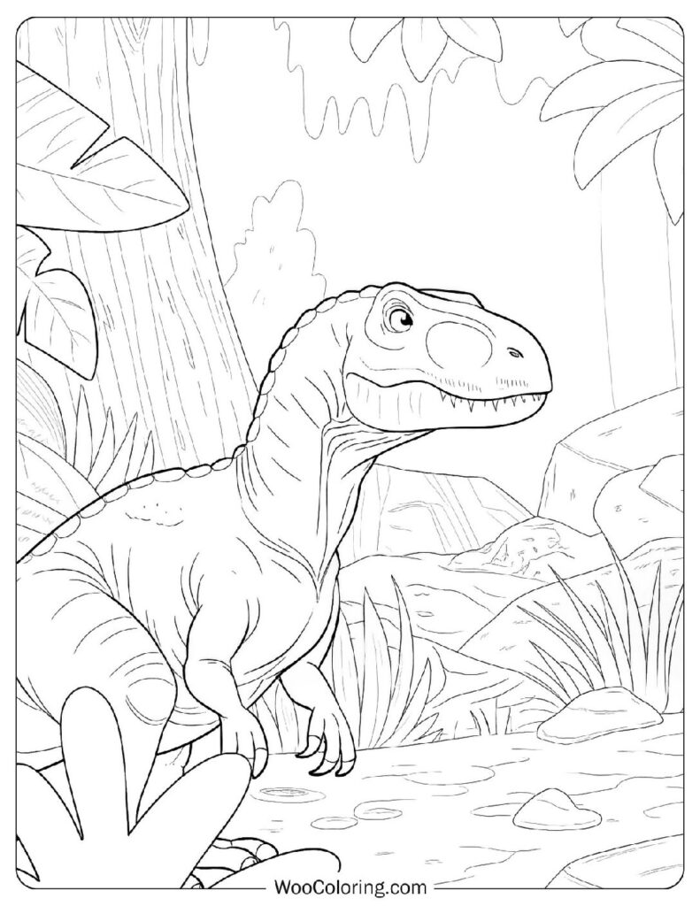 Realistic Dinosaur For Kids