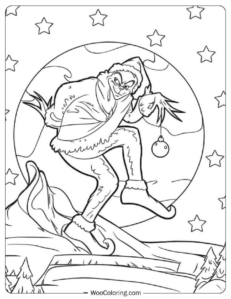 1 500 Christmas Coloring Pages  Free PDF To Print  - 11