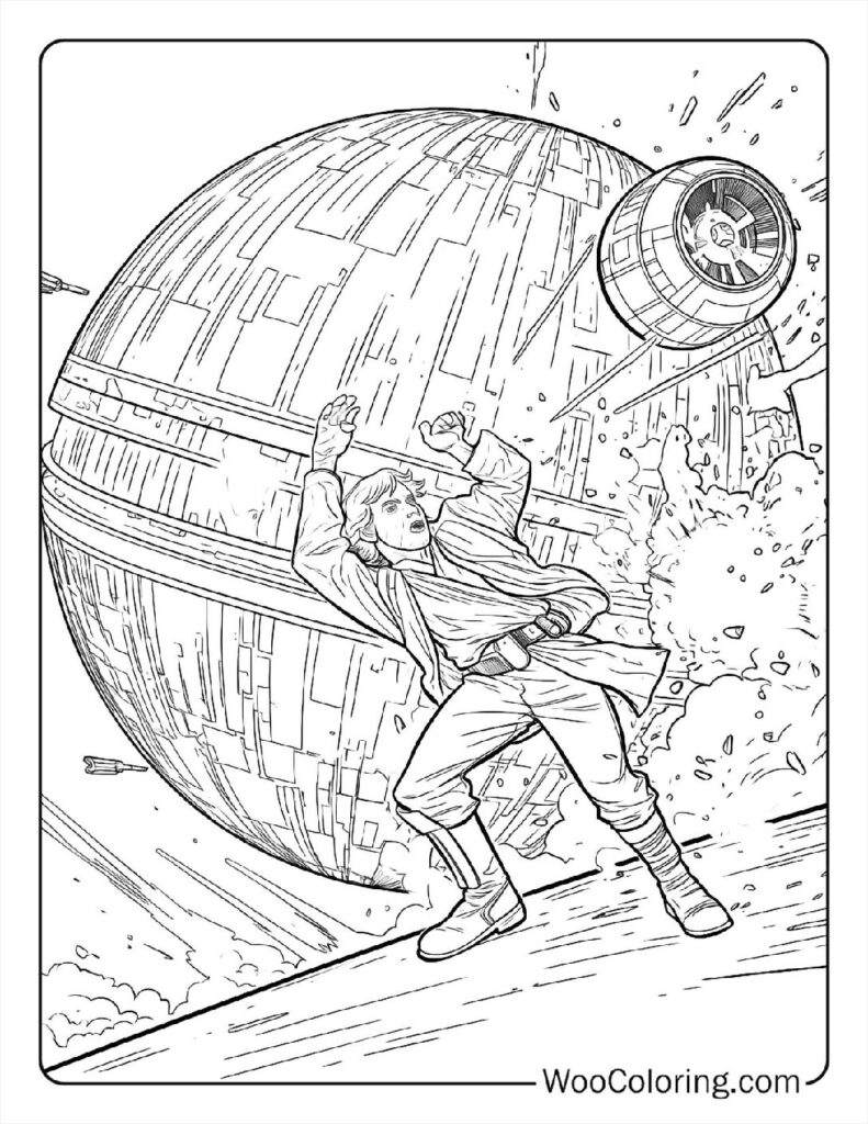 100  Star Wars coloring pages  Free PDF To Print  - 27
