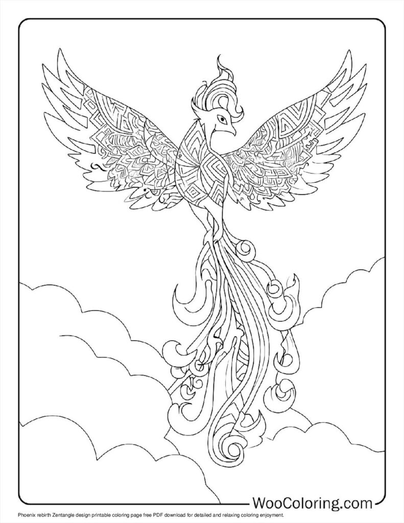 100  Zentangle coloring pages  Free PDF To Print  - 68