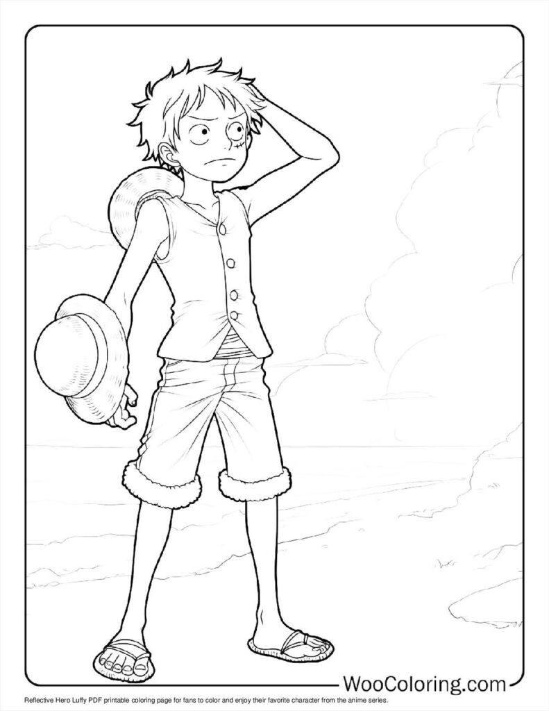 100  Luffy coloring pages  Free PDF To Print  - 97