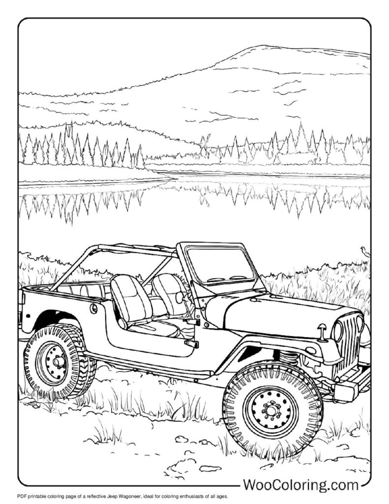 100  Jeep coloring pages  Free PDF To Print  - 60