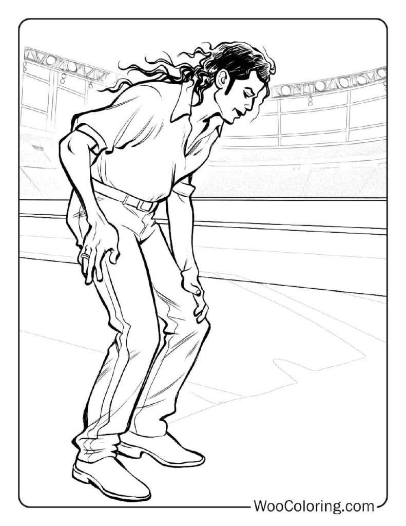 100  Michael Jackson coloring pages  Free PDF To Print  - 57
