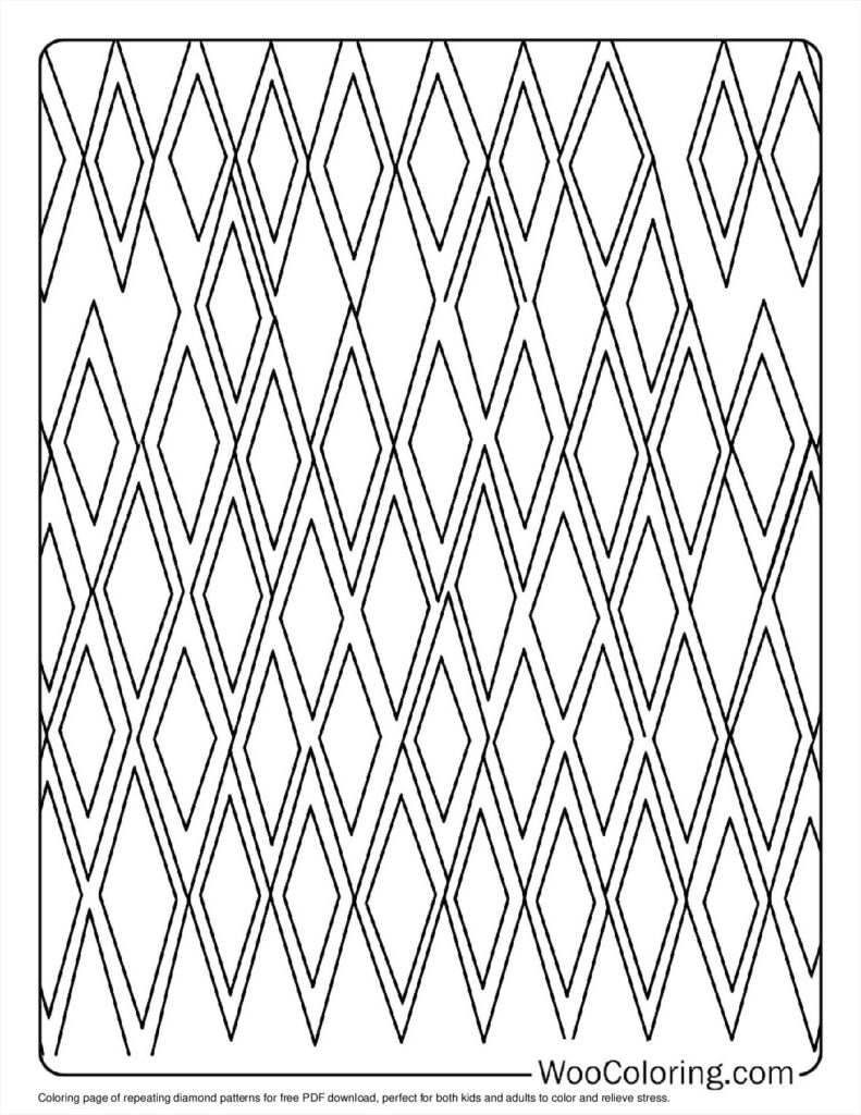 100  Geometric coloring pages  Free PDF To Print  - 42