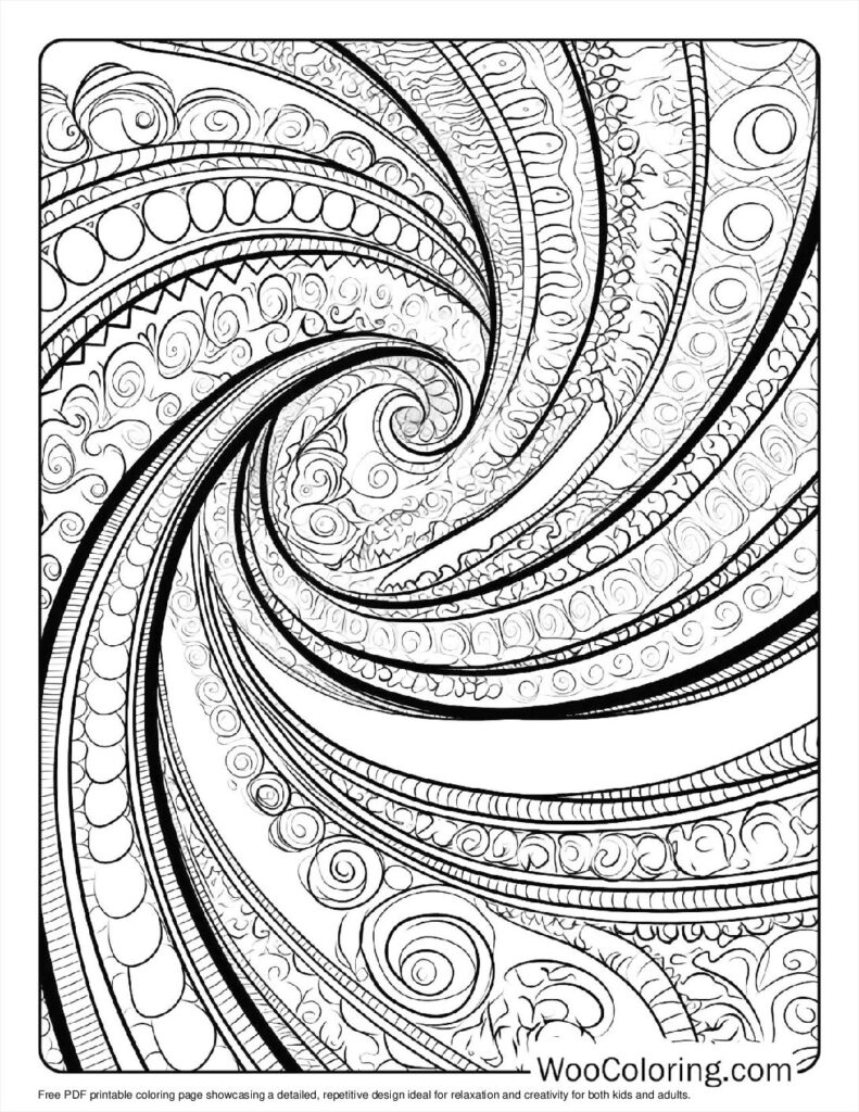 100  Geometric coloring pages  Free PDF To Print  - 9