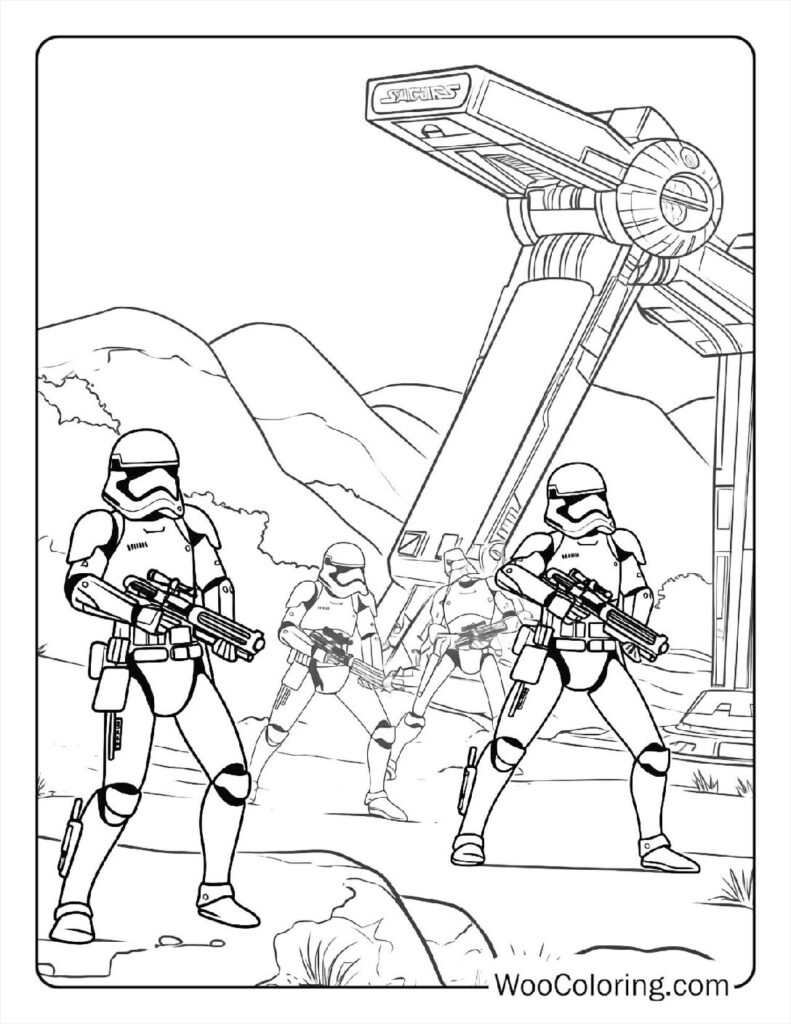 100  Star Wars coloring pages  Free PDF To Print  - 75