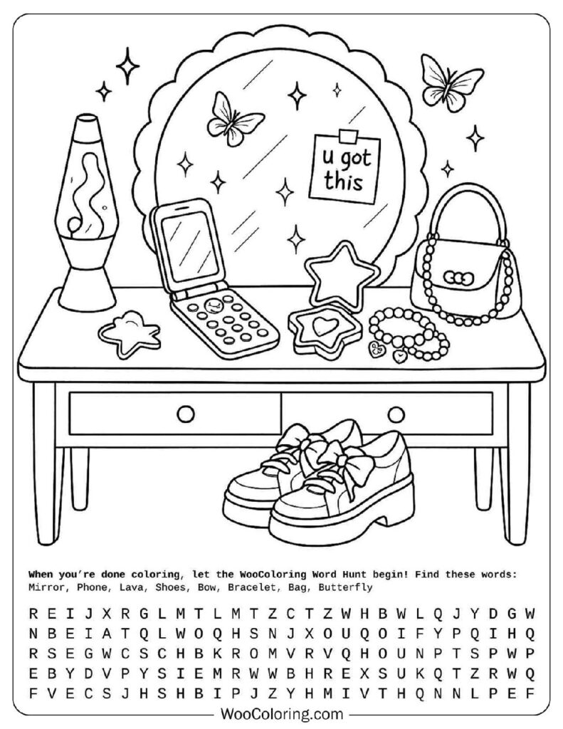 Retro Y2K Preppy Style with Butterflies and Platform Shoes