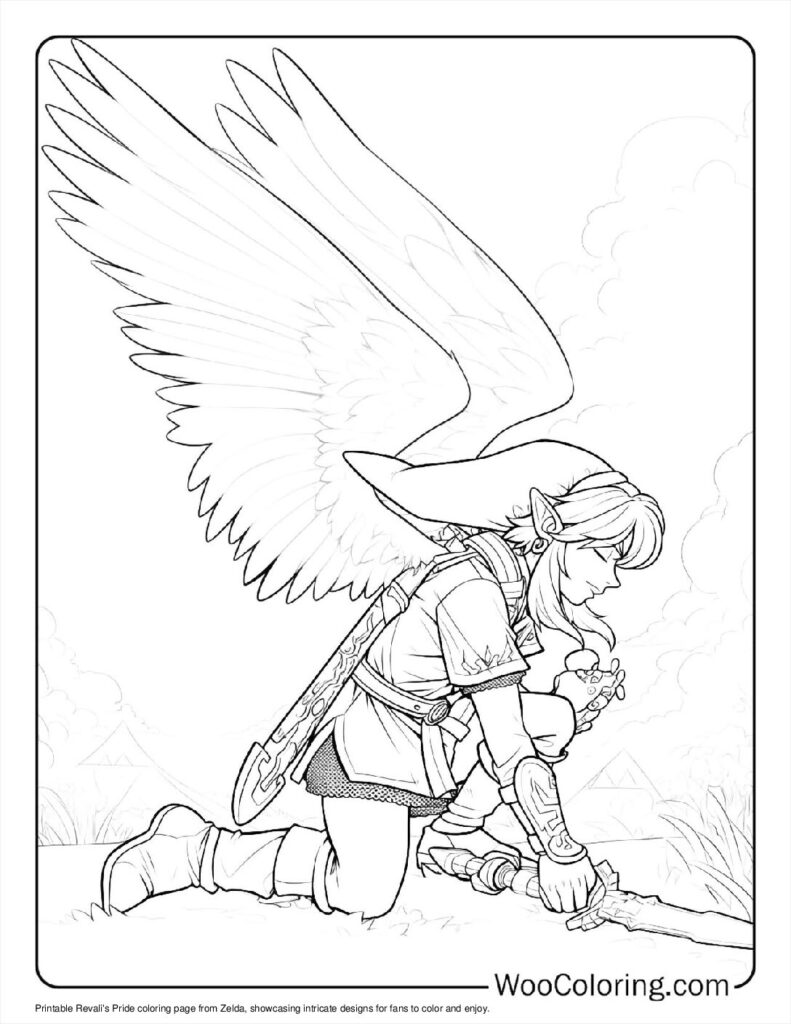 100  Zelda coloring pages  Free PDF To Print  - 64