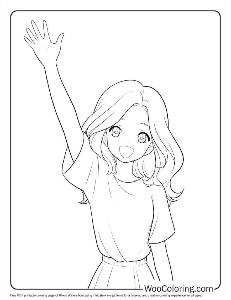 100  Manga coloring pages  Free PDF To Print  - 43