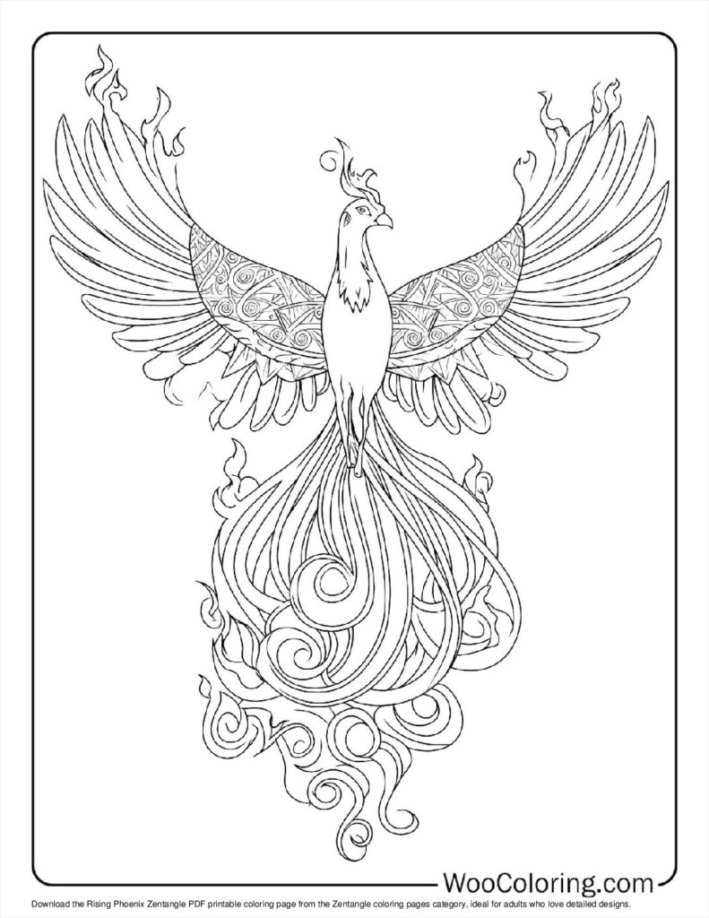 100  Zentangle coloring pages  Free PDF To Print  - 40